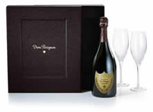 Dom Perignon Gift Box. 2 Glasses